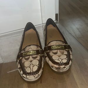 Coach loafers size 9